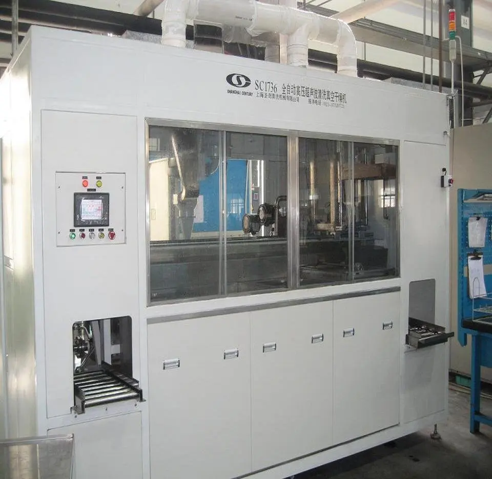 Automatic Ultrasonic Hydro-Carbon Vaccum Cleaning Machine