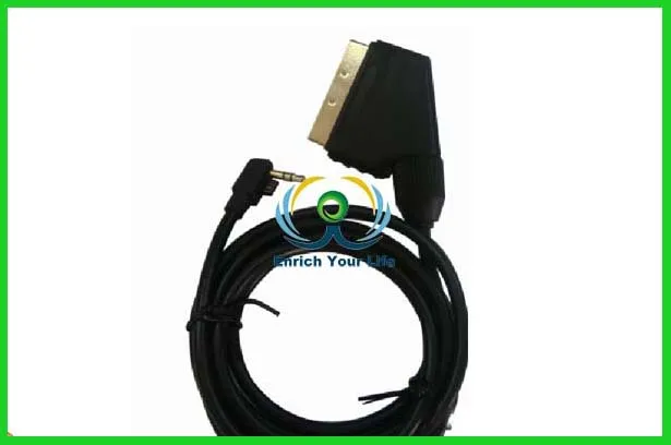 for psp 2000 3000 scart rgb adapter cable