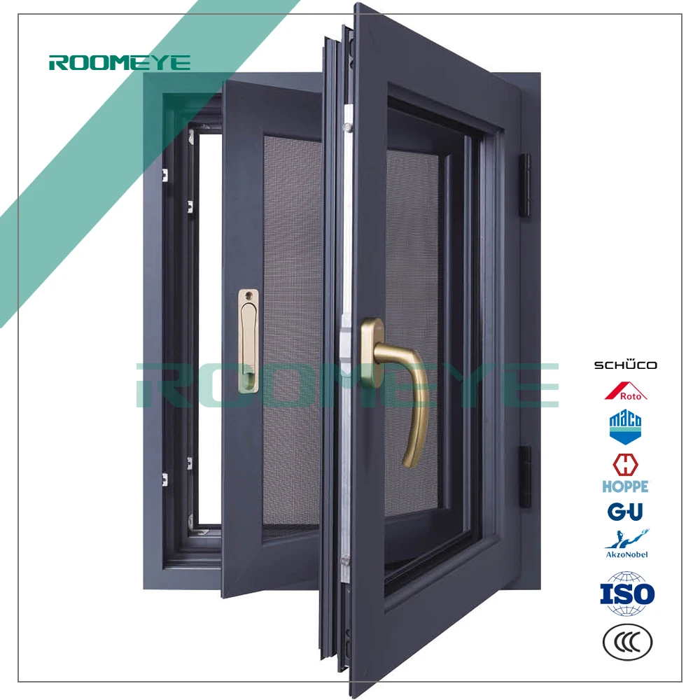 ROOMEYE алюминиевые большие стеклянные окна