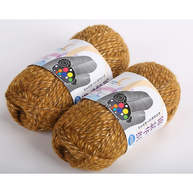 
Angora Rabbit Bulky Natural Merino Roving Acrylic Rayon Hand Knitting Wool Yarn 