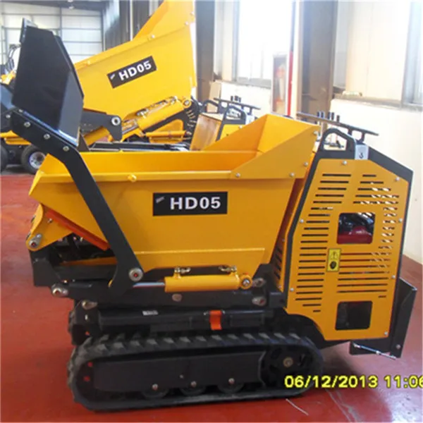 CE small self loading dumper for garden