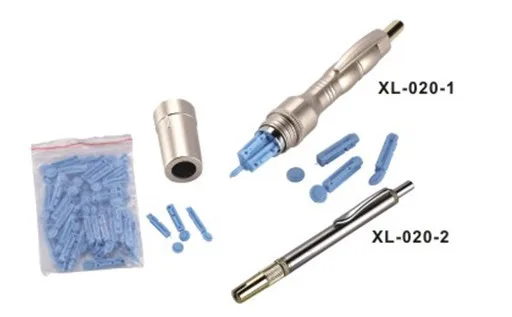 Chinese one needle acupuncture blood lancet device pen