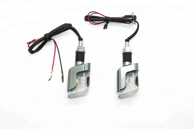 Wholesale universal motorcycle mirror with turn signal CNC motorcycle led turn signal rear view mirror