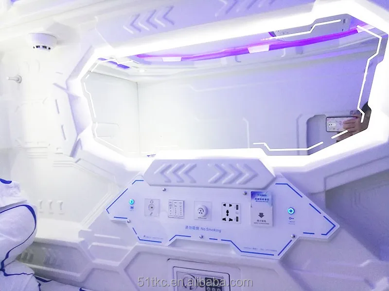 M-813 sleep capsule box hotel bed