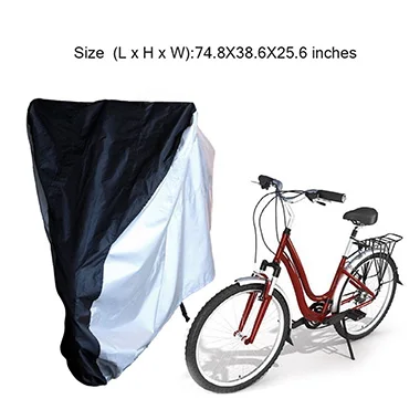 new model waterproof bicycle cover Polyester Oxford 600D electric bike cover