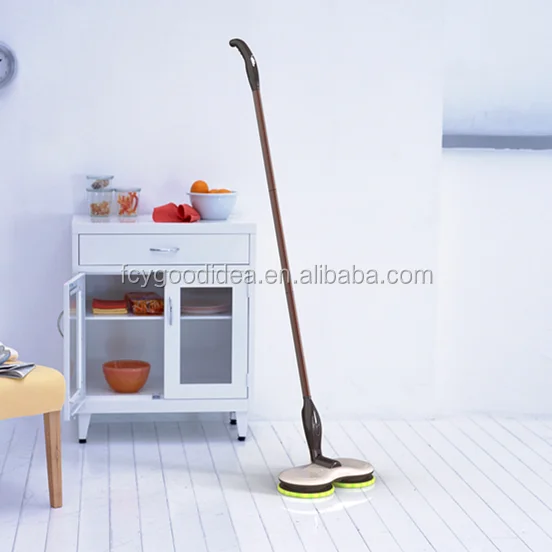 Excellent house cleaning water spray head wireless electric mop with floor washer