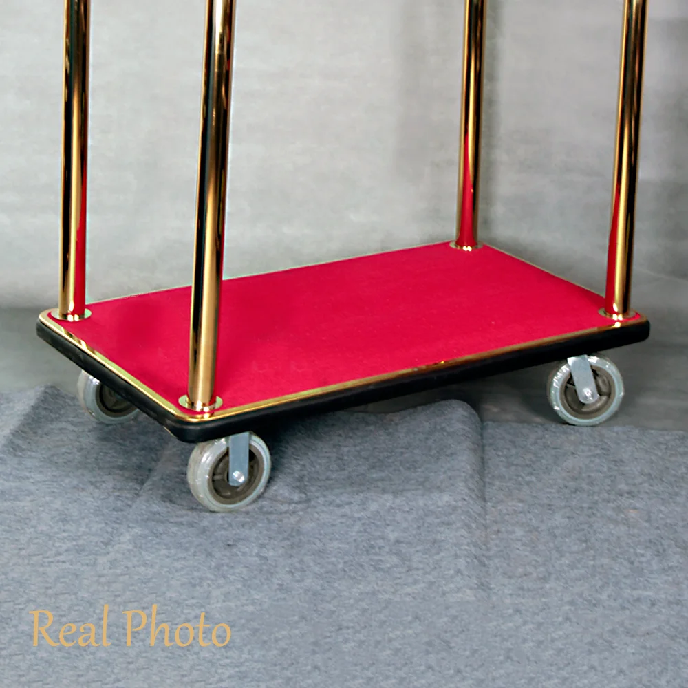
Hotel supplies titanium luggage cart,luggage trolley,best luggage carrier (X-110) 