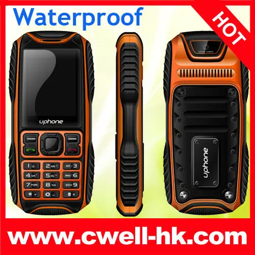 HUMMER H2 Waterproof, Anti-shock, Anti-Dust Dual SIM Card GSM Mobile Phone