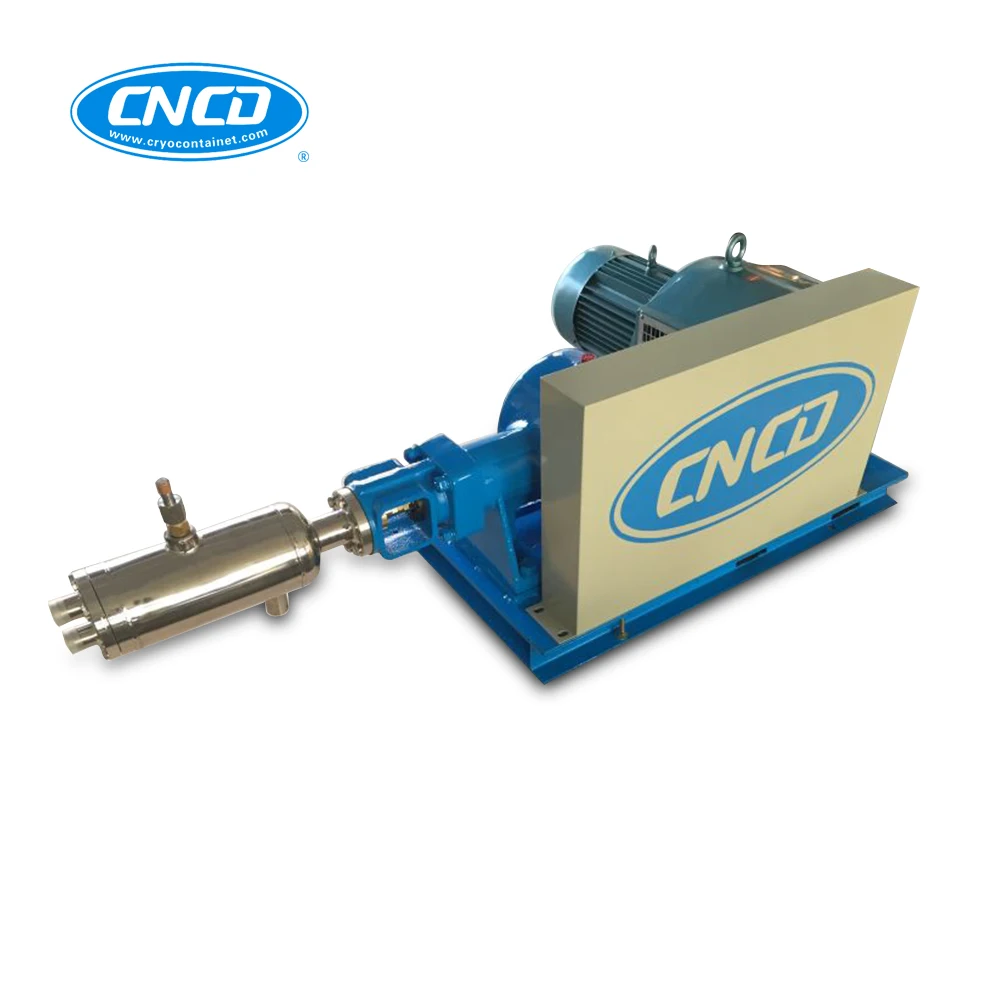 Gas Cylinder Fueling Station Liquid Argon Cryogenic Filling Pump