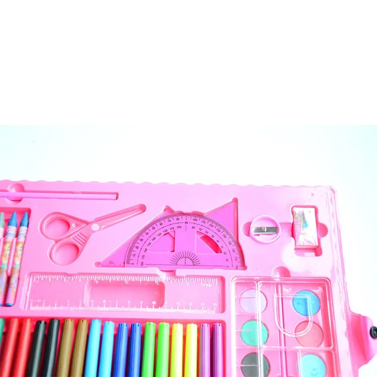 
Watercolor Paint Set Stationery Items for School Kids DIY Drawing Kit Water Color Paints >6 Years Old Paper Glass 12ml 