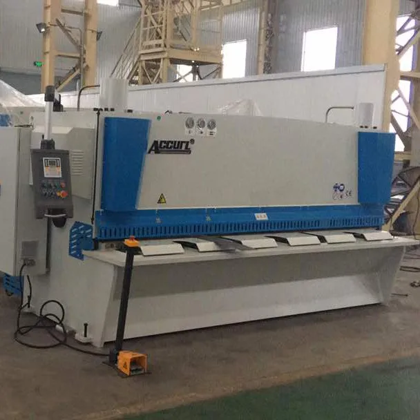 MS8 8mm/3200mm metal sheet cutting machine Hydraulic guillotine shearing machine