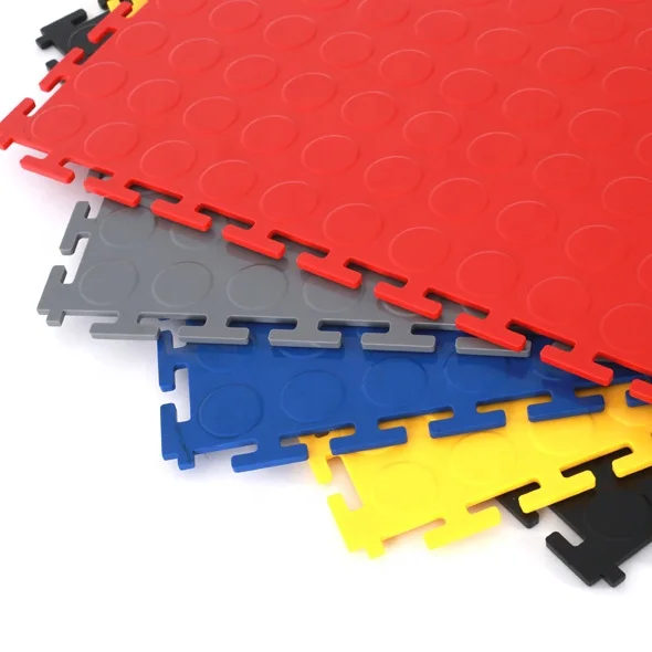 Китай, соединяющиеся напольные плитки, супер качество, временные DIY ПВХ гаражные напольные плитки