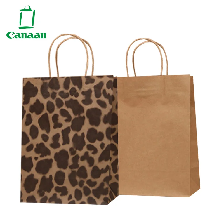
Eco-friendly Luxury Brown Paper Bag for Shopping, Custom Kraft Paper Shopping Bag Paper Bags 