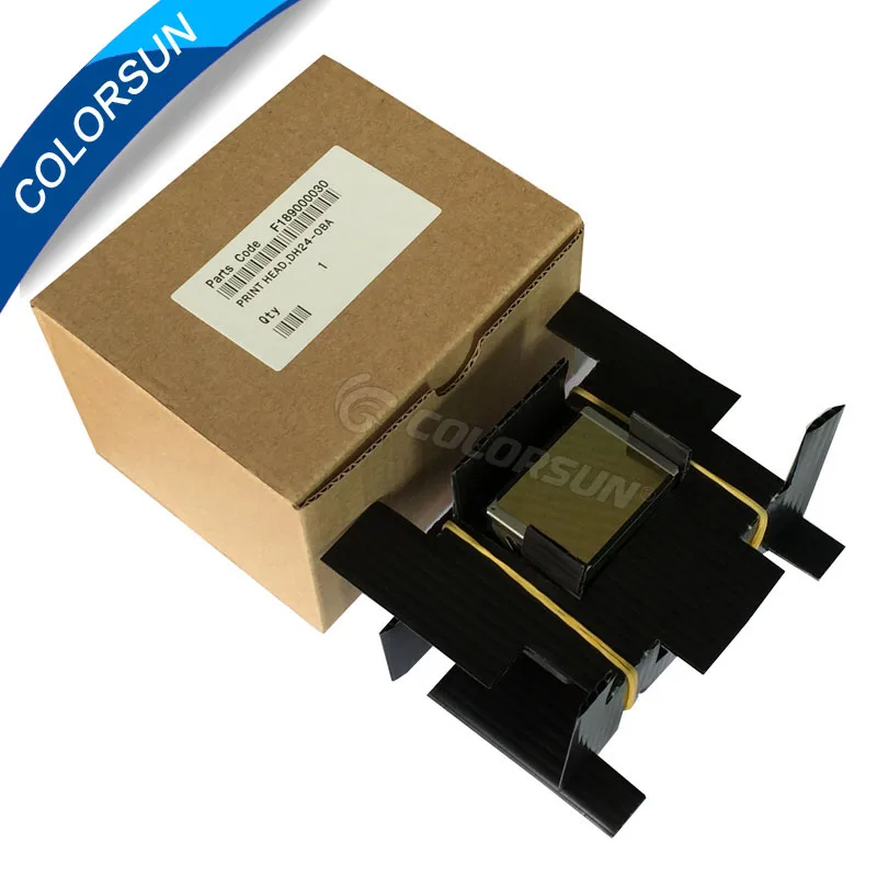 New Original  DX7 Printhead for  F196000 for EPSON B300 B310 B500 B510 R3000 3800 3880 3850 3885 3890 Gold surface Solvent based