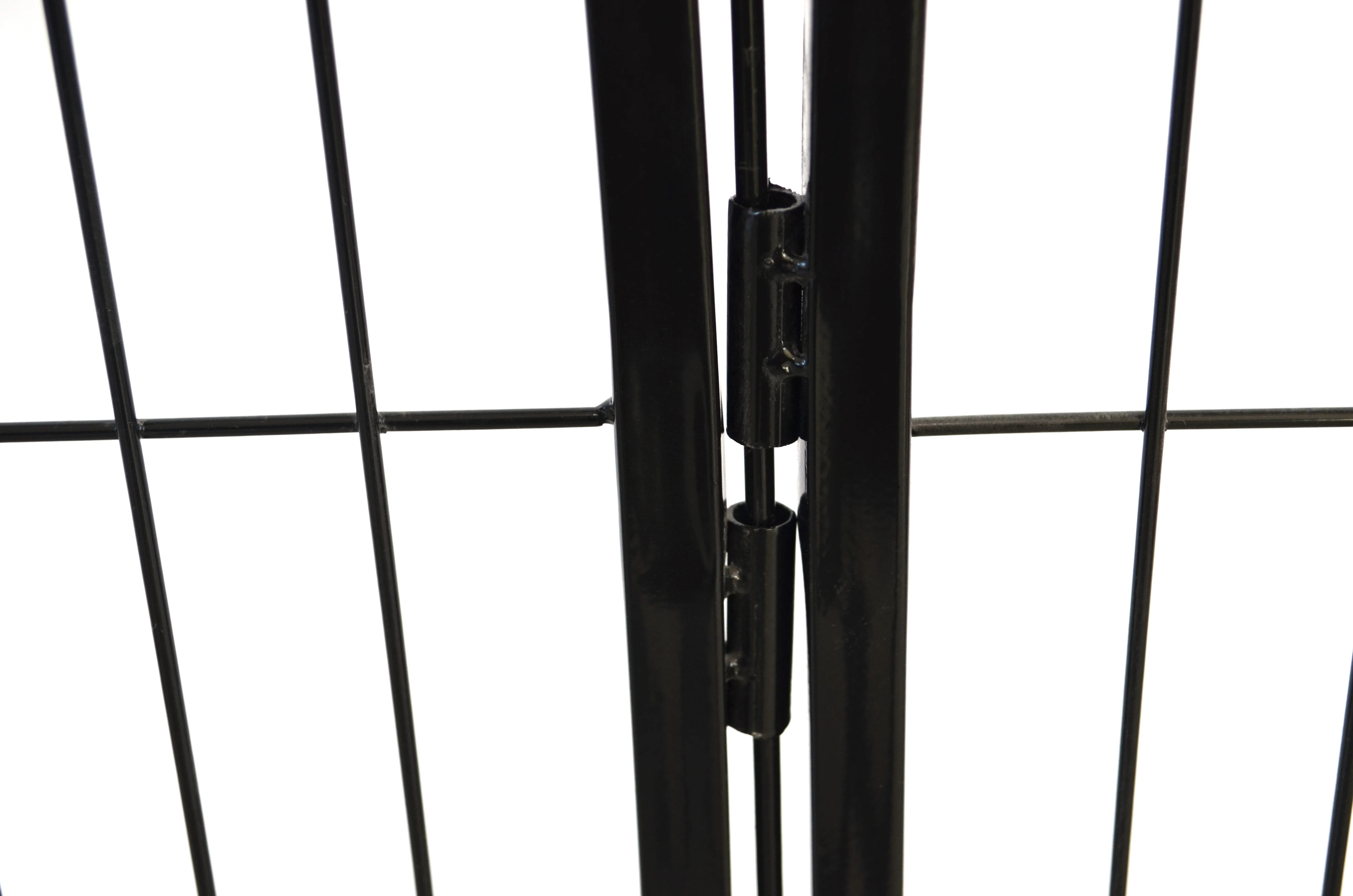 
Cheap Outdoor Temporary Customize Safe Locked Puppy Dog Kennel Fence Large Portable Foldable Metal Pet Dog Playpens With Door 