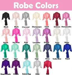 Womens Satin Silk Pajama Sets Short Sleeve Pyjama Sleepwear Homewear Night Wear Robe