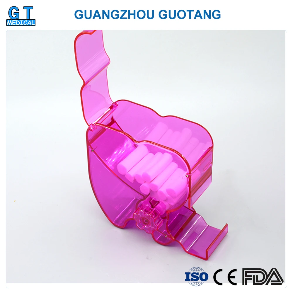 Dental Autoclavable knob type Cotton Roll Dispenser