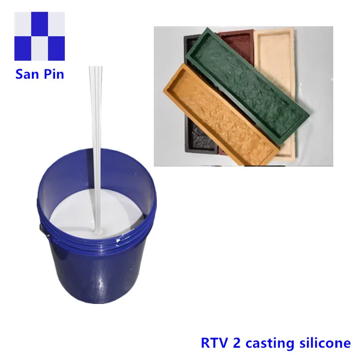 Concrete Stone Molds Making RTV2 Silicone Rubbers for Concrete Stone Molding