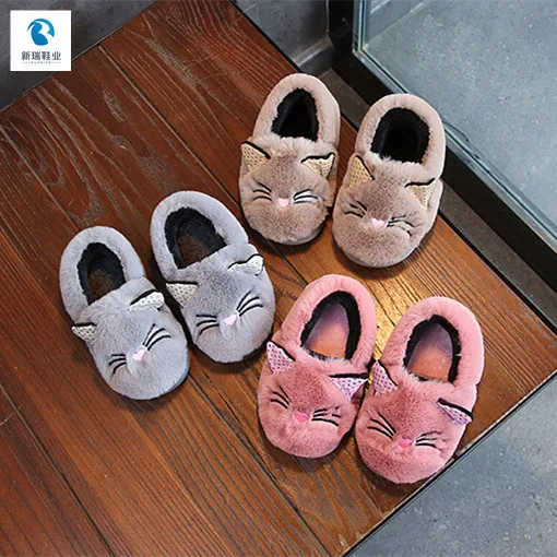  2020 Симпатичные детские мягкие тапочки для девочек из хлопка в китайском стиле