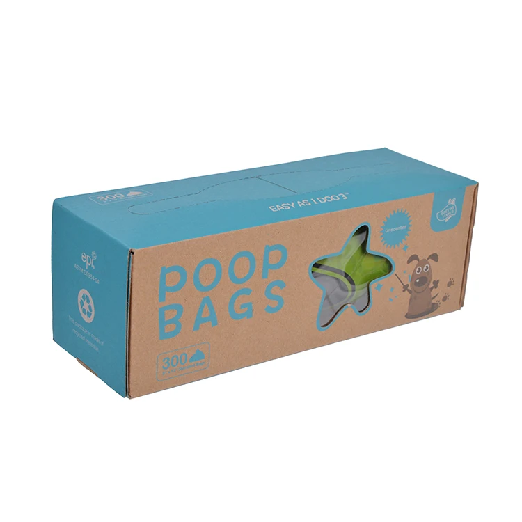 T shirt die cut handle plastic dog poop wicket bags