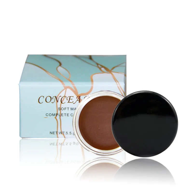 Wholesale private label 15 colors fashion cosmetic natural single makeup private label concealer