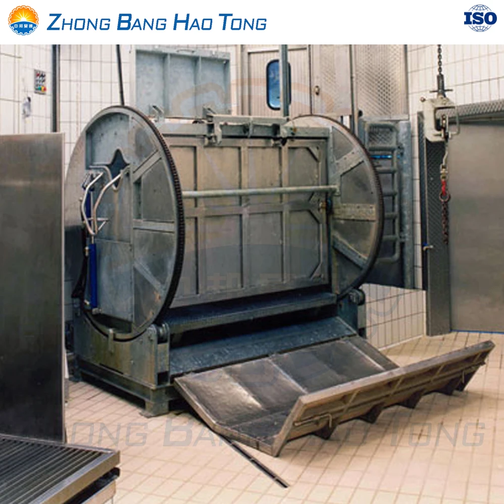 High Safety Halal Cattle slaughter  machine Rotary Ritual Killing Box