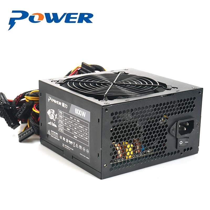 
Lianli/OEM desktop 600w computer power supply pc gaming atx modular power supply 