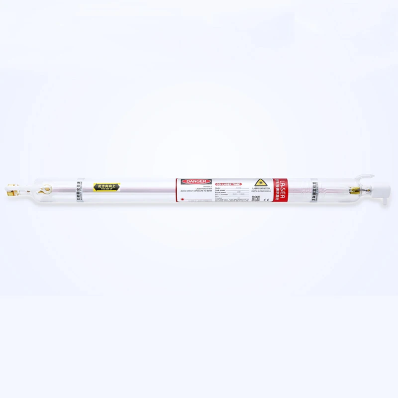 tabung co2 laser tube co 60 watt 1200*55mm catalyst coating ceramic head 1 year warranty from Beijing EFR Lasea l