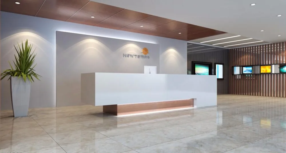 BISINI роскошный дизайн для компании, офиса, Ресепшн