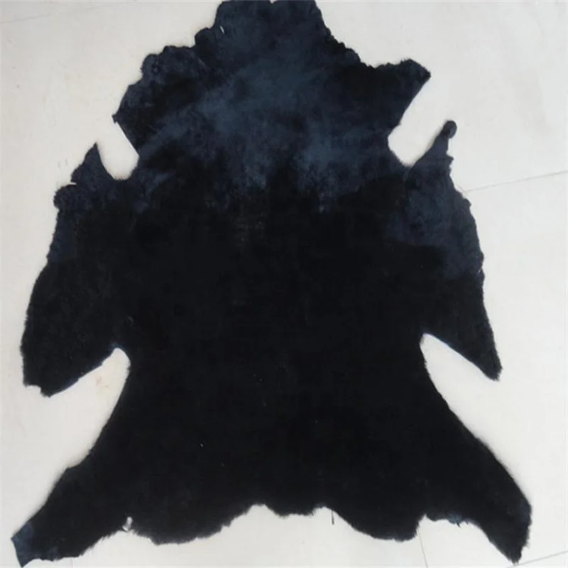 China supplier lamb skin fur lining fabric shearling hides