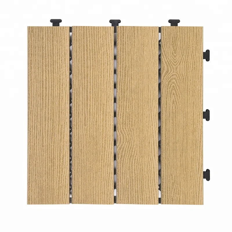 
Cheap used color mix composite wpc laminate flooring decking material for veranda  (60796448272)