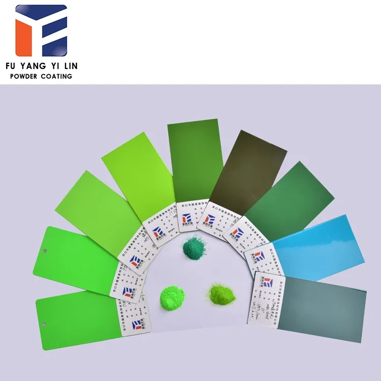 Ral 6034 green wrinkle epoxy powder coating for central heating with factory price