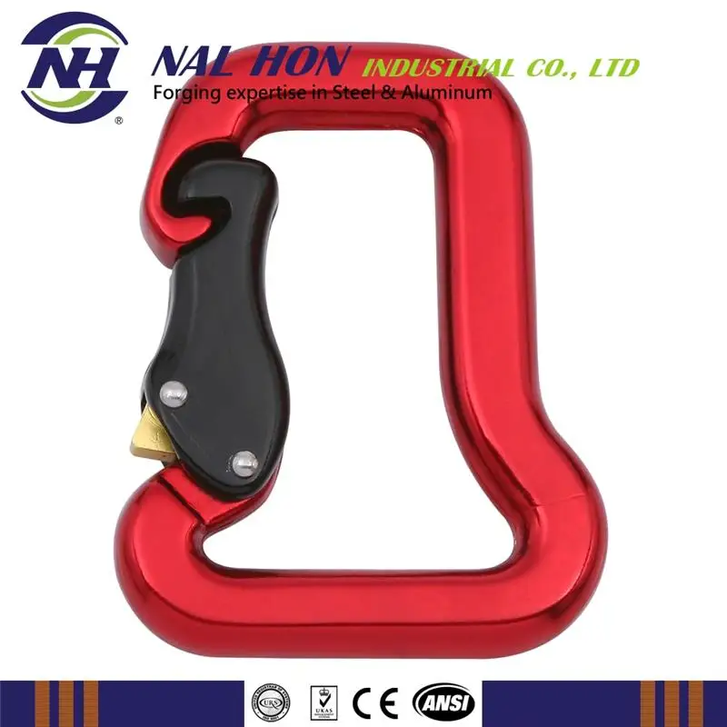 Camping climbing aluminum snap hook carabiner
