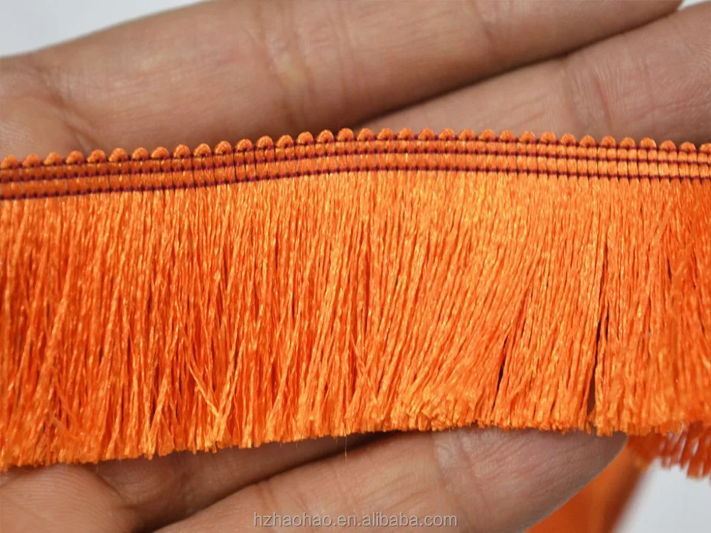 3cm Decorative Brushed fringe for curtain