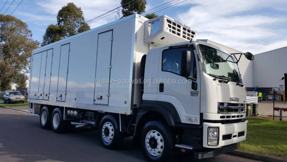 Sandwich Panel Freezer Truck Body For Sale Refrigerated Truck Box Body For Food Fiberglass