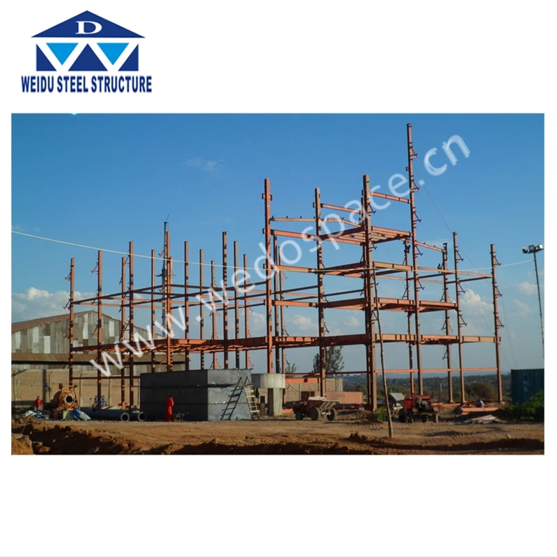 Food Processing Factory Precision Welding Prefabricated Steel Structure Workshop