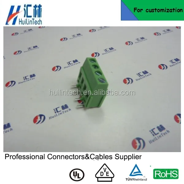 TE 6-ти винт ПЕЧАТНОЙ ПЛАТЫ разъемы проводов медь клеммный блок