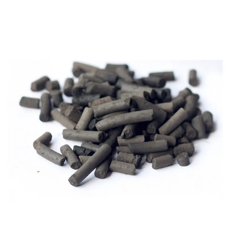 Coal and wood based pellet activated carbon for NH3 removal