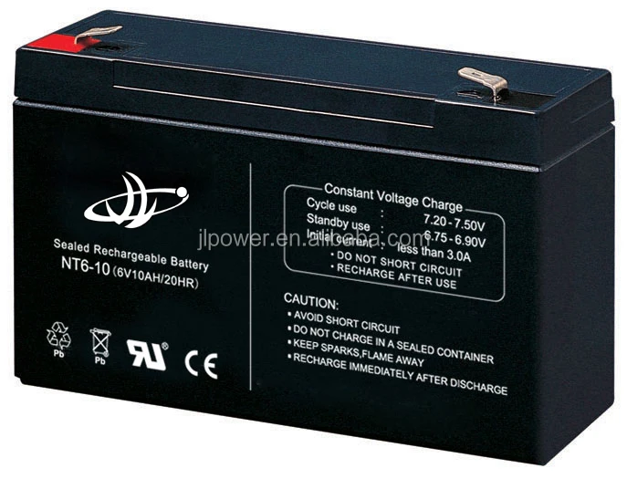 
6v 12ah 20hr battery, alarm system home battery 6v 12ah lead acid rechargeable battery. 