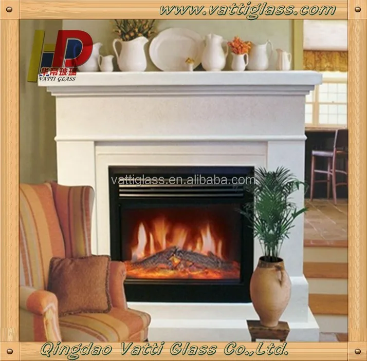 Каминное стекло/стеклянные двери камина/стеклянная керамика
