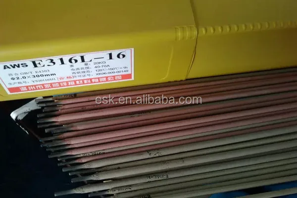 Inox 2.5mmx350mm AWS E316L-16 Welding Rod stainless Steel  Minimum Order of 1kg