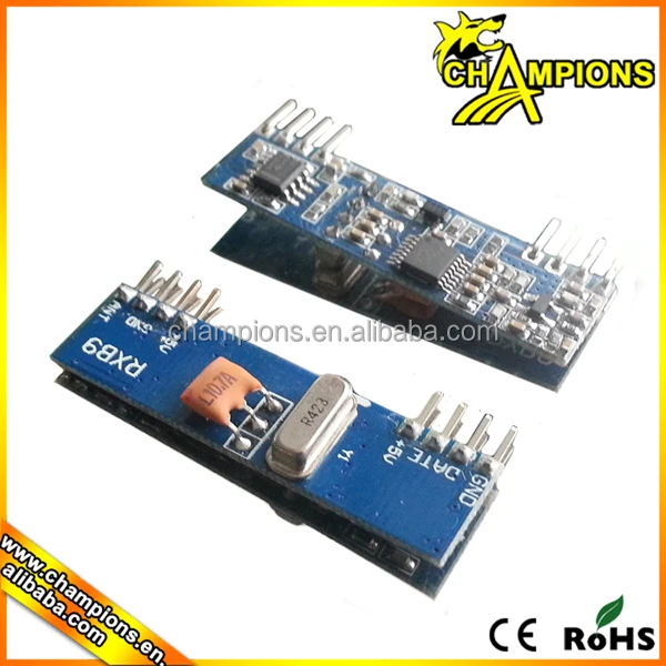 Модуль беспроводного приемника 433 мГц рф ask супергетеродинного модуль приемника AG-RXB9