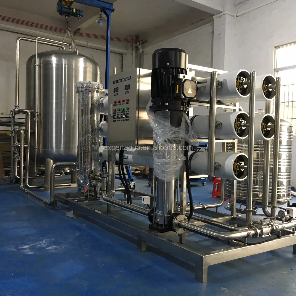 RO system for borehole water purification