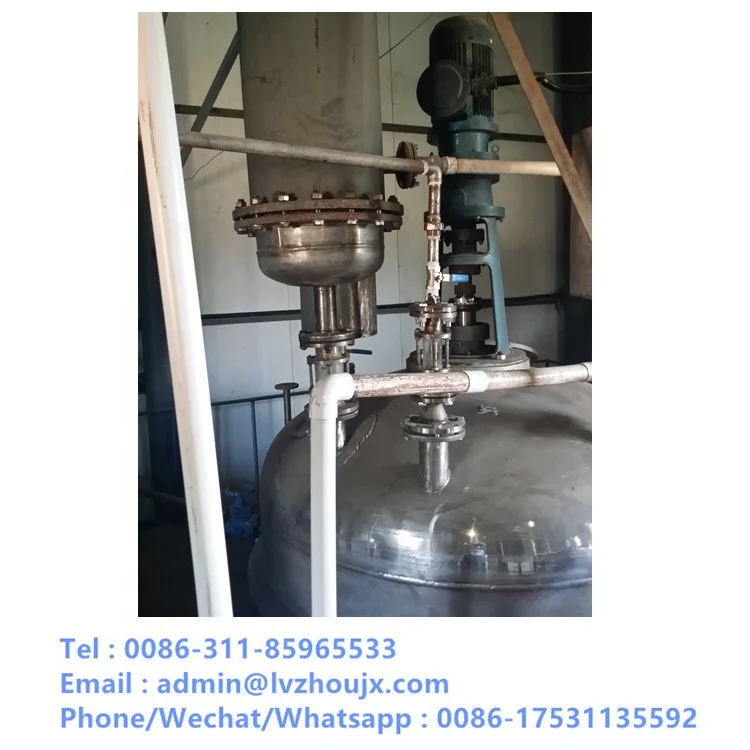 glue making machine, stainless steel reaction kettle for making acrylic glue