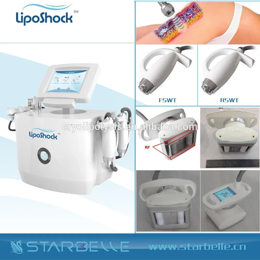 новейшие технологии акустических волн терапии рф вакуума ролика целлюлита машины