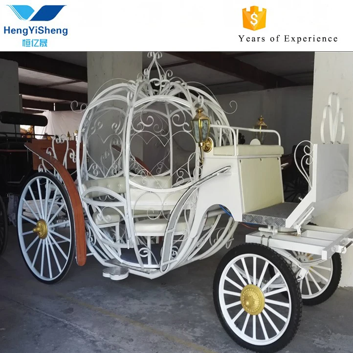 Pumpkin  cinderella victorian wedding  horse drawn carriage for sale