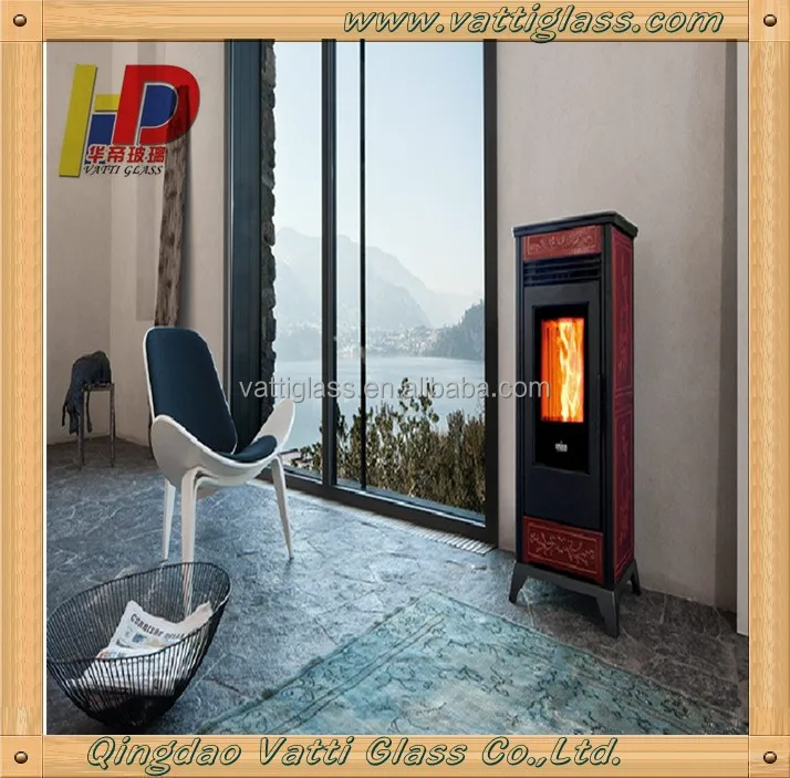 Каминное стекло/стеклянные двери камина/стеклянная керамика