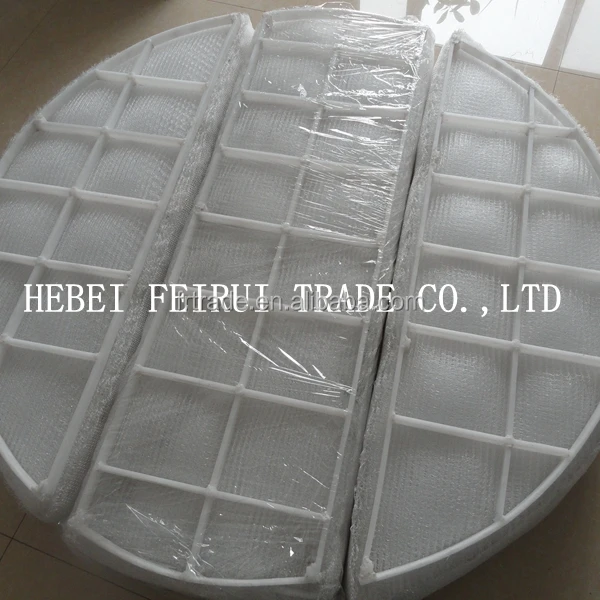 PVDF mesh demister pad Industrial self-cleaning filter