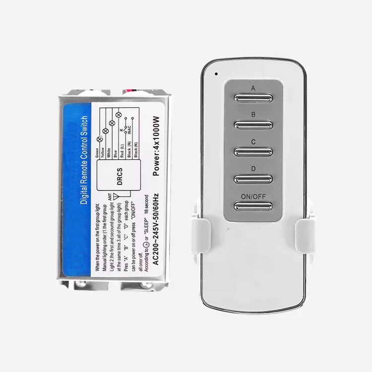 Потолочные светильники, настенные светильники, дистанционное управление, переключатель, 4 способа