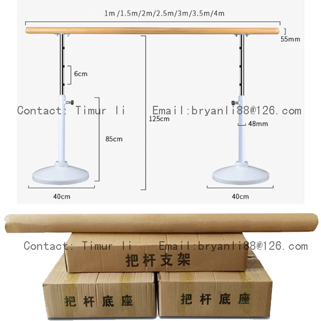 Factory price portable ballet barre for sale